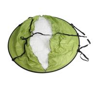 Generic Kayak Sail, Paddle Board Sail Kit Kayak Kit 108 Cm Paddle Board a a Vela con Finestra Trasparente per, Canoe, Gonfiabili, Barche (GREEN)