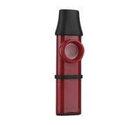 Generic Kazoo - Flauto portatile con accordatura fine, piccolo strumento musicale per tastiera, violino, chitarra, pianoforte, articolo regalo, rosso