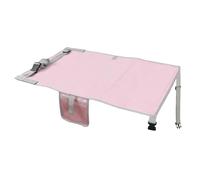 Generic Kids Airplane Footrest Airplane Sedile Extender Ergonomic Portable for Boys Girls Coot Gambe Rest Rest Hammock, Rosa