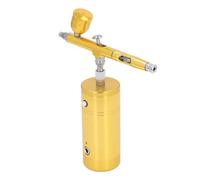 Generic Kit Aerografo con Compressore Pistola a Spruzzo Mini Aerografo a Flusso Regolabile Portatile per Pittura Artistica e Colorazione di Modelli Leggero Come Lega di Alluminio