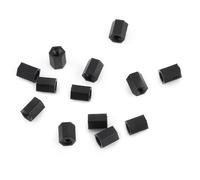 Generic Kit Assortimento di Dadi e Distanziatori per Colonne Esagonali in Nylon per Montaggio su PCB, Durevole Ed Ecologico, 250 Pezzi Maschio Femmina M2 M3 (Modello M2 a doppio passaggio D)