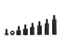 Generic Kit Assortimento di Supporti per Colonne Esagonali in Nylon M2 M3 per Montaggio su PCB Materiale Durevole Ecologico 250 Pezzi (Modello M2 a passaggio singolo C)