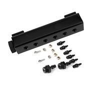 Generic Kit Collettore di Aspirazione Sotto Vuoto 6 Port Boost per le Corse
