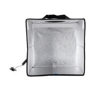 Generic Kit da Studio Professionale Dimmerabile per Scatola Luminosa Fotografica per Esposizione di Prodotti 12x12 Pollici con 6 Fondali e Panno Morbido e Leggero
