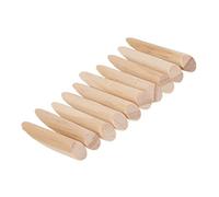 Generic Kit di Accessori in Legno con Tappo per Foro Tascabile da 50 Pezzi per la Lavorazione del Legno Maschere per Tasselli Durevoli da 9,5 Mm Ideali per gli Artigiani (di pino)