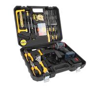 Generic Kit di Attrezzatura per Trapano Alimentazione a Cordone Impostazioni di Torsione Personalizzabili Set di Cacciavite Elettrico e Trapano per la Lavorazione del Legno, Progetti Fai - -te