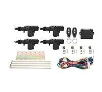 Generic Kit di Bloccaggio Centrale Remoto di Entrata Senza Chiave con 2 Controller Indicatore LED 12V Funzionamento Comodo e Sicuro per Auto