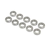 Generic Kit di Cuscinetti a Sfere RC Premium 10 Pezzi per Modelli 1/10 e 1/8 Cuscinetti Schermati in Metallo Leggero