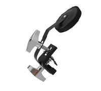 Generic Kit di Feltro per Smorzatore per Batteria di Controllo del Silenziatore per Silenziatore per un Suono di Batteria Chiaro, Regolazione Stabile del Tono con Clamp/Holder, per Batteristi,