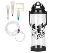 Generic Kit di Funzionamento Manuale per Capra o Pecora Portatile da 3 Litri per Mungitrice per Plastica Alimentare per Caseificio Domestico (doppia faccia)