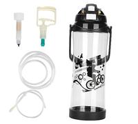 Generic Kit di Funzionamento Manuale per Capra o Pecora Portatile da 3 Litri per Mungitrice per Plastica Alimentare per Caseificio Domestico (Un lato)