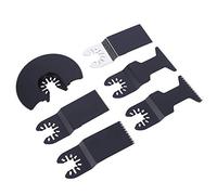 Generic Kit di Lame da Taglio per a Lama Oscillante da 24 Pezzi, con Denti Temprati HSS, per la Lavorazione del Metallo, Ideale per la Finitura della Lavorazione del Legno e dei Materiali Morbidi