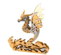Generic Kit di modelli in metallo a forma di cavalluccio marino, puzzle 3D in metallo per adulti, modello meccanico fai da te Steampunk con animali marini, decorazione per camera e ufficio e regalo