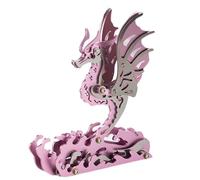 Generic Kit di modelli in metallo a forma di cavalluccio marino, puzzle 3D in metallo per adulti, modello meccanico fai da te Steampunk con animali marini, ornamenti decorativi per camera e ufficio e