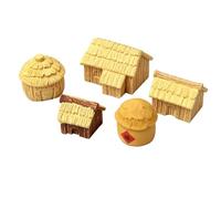 Generic Kit di Montaggio Creativo Modello Mini Fattoria in Resina per Famiglie, Arredamento Rustico con Vantaggi Educativi (5 modelli)