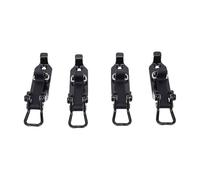 Generic Kit di Montaggio Motore, Supporto per Pala in Lega di Zinco per Portapacchi, Staffe di Bloccaggio a Sgancio Rapido da 4 Pezzi con Fissaggio a Vite per Deposito Attrezzi per Camion, Barca, ,