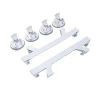 Generic Kit di Montaggio Stabile a Ventosa per Parabola Satellitare ABS per Auto, Barche, Guida, Prestazioni in Tutte le Condizioni Atmosferiche per Lunghi Viaggi in Campeggio, 2 Staffe 4 Ventose