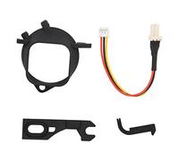 Generic Kit di Montaggio Ventola per Stampa 3D per Dreamcast DC, Kit di Montaggio Ventola di Raffreddamento di qualità Premium per Ventole NF-A4x10 5V, Emulatori GDROM, Robusto Materiale ABS