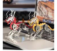 generic Kit di puzzle in metallo 3D Ya-Zi, antichi creature divine cinesi 3D fai da te, modelli in metallo per adulti da costruire
