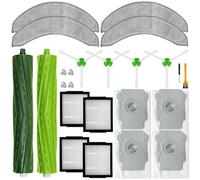 Generic Kit di ricambio compatibile con iRobot Roomba Combo J7 J7+Plus Aspirapolvere Robot Spazzola principale Spazzola laterale Panno mocio Filtro HEPA Sacchetto per la polvere Accessori (19 Kit)