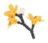 Generic Kit di Riciclaggio Sicuro per Bottiglie di Plastica, Mangiatoia per colibrì Fai da Te, da Appendere, per Patio da Giardino Esterno, Installazione Semplice per gli Amanti dei colibrì (Tre