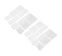 Generic Kit di Stampi per Facciale Fai-te per la Cura della Pelle con Stampi per Patch Riutilizzabili per Facciale per Uso Domestico e in Salone - 2 Scatole di Varie Dimensioni