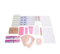 Generic Kit Extension Ciglia per Principianti, Kit Completo per Principianti Lash Tech con Cuscinetto per Esercitazioni e Strumenti per la Formazione degli Studenti (Insieme 2)