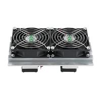 Generic Kit Fai da Te Refrigerazione, Frigorifero a Semiconduttore, Mini Condizionatore d'aria con Area di Blocco di Raffreddamento di Grandi Dimensioni per Piccolo Frigorifero Dispositivo di