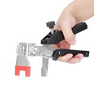 Generic Kit Livellatore per Piastrelle Design Sottile Tagliato per uno Smontaggio Rapido, Accelera il Processo di Posa delle Piastrelle, Adatto Ai Principianti