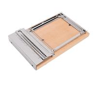 Generic Kit Macchina per Tessere Multiartigianato Facile da Usare per Maglioni Cappelli Sciarpe Arazzi Fai da Te in Legno 20,5x13,3 Cm