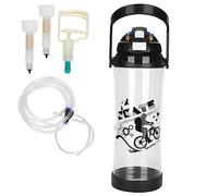 Generic Kit Mungitrice Portatile, Funzionamento Manuale, capacità 3 Litri, per Allevamento di Pecore, Capre, Plastica per Alimenti (doppia faccia)