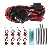 Generic Kit Omologato per Strada ATV UTV con Cablaggio relè Lampeggiatori Indicatori di Direzione Adatto per - Installazione Semplice per Veicoli Omologati su Strada - Sostituzione Carrello da