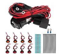 Generic Kit Omologato per Strada ATV UTV con Cablaggio relè Lampeggiatori Indicatori di Direzione Adatto per - Installazione Semplice per Veicoli Omologati su Strada - Sostituzione Carrello da