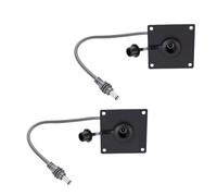 Generic Kit Passante per Presa a Muro Impermeabile con Alloggiamento in Alluminio Resistente per Mini Parabola Satellitare e Applicazioni Marine, 2 Set