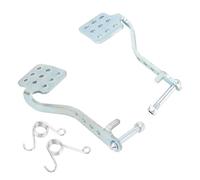 Generic Kit Pedali Go Kart Antiscivolo con Molle di Ritorno per Razzo da Strada Go Kart di Tipo Vintage