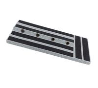 Generic Kit Pedaliera per Chitarra, Accessorio in PE Personalizzabile e Resistente per Spettacoli Dal Vivo, Dimensioni 50 Cm per Musicisti (Marmo Nero)