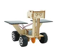 Generic Kit per Auto a Energia Solare Fai-da-te per Bambini, Set di Giocattoli per Esperimenti Scientifici Educativi per Bambini Dai 6 Anni in su, Divertimento Pratico per L'apprendimento (rover