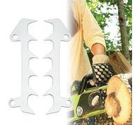 Generic Kit per Cani da Abbattimento Durevole con Punta per Paraurti in Metallo per Motosega MS170 MS180 MS210 MS250 017 018 021 per Giardinieri, Lavoratori Agricoli