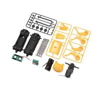 Generic Kit per Cani Robot a Energia Solare Giocattolo Didattico Pratico per Bambini Materiale ABS Sicuro Che Promuove le abilità STEM All'aperto