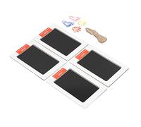 Generic Kit per Impronte di Mani e Piedi per Bambini, 4 Pezzi, Privo di Sostanze Tossiche, Ad Asciugatura Rapida, Tampone di Stampa Pulito per Bambini, Conserva la Memoria, Adatto per i Nuovi