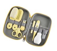 Generic Kit per la Cura del Bambino, Set per la Cura del Neonato Portatile e Sicuro, per Ragazzi e Ragazze, Assistenza Sanitaria per L'asilo Nido, Plastica e Metallo (YELLOW)