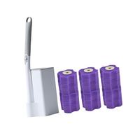 Generic Kit per WC, Detergente per WC a Parete con Manico Lungo Testine di Ricarica per Hotel, Casa, Casa, Aroma di Lavanda