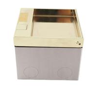 Generic Kit Presa da Incasso a Pavimento Presa a 2 Poli e Porta USB per Uso Domestico in Ufficio Acciaio Inossidabile 4000W