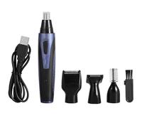 Generic Kit Rifinitore per Naso Automatico Ricaricabile, Set Versatile per Depilazione 4 in 1 per Uomo, Materiale ABS Resistente, Ricarica USB e Design Senza Voce