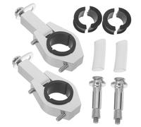 Generic Kit Supporto Paramani Lega Alluminio per Staffe Retrofit per Manubrio Protezione Mani Stabile e Facile da Installare Adatto per Motociclisti Off Road