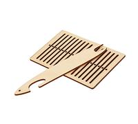 Generic Kit Telaio per Tessitura da 2 Pezzi in Legno di Pioppo, Semplice Macchina per Maglieria per Adulti e Bambini, per gli Amanti del Lavoro a Maglia, la Maggior Parte degli Scenari