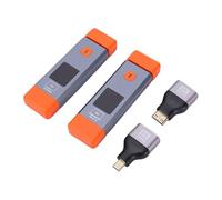 Generic Kit Trasmettitore Ricevitore Interfaccia Multimediale HD Wireless, Decodifica 4K Uscita 1080P Dual Band 2.4G 5.8G, con Display LED per TV HD Proiettori Monitor Laptop