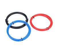 Generic Kit Tubo Freno Idraulico a Disco 3 Pezzi Resistente Allo Strappo per Mountain Bike 5 Mm Ad Alta Resistenza Prestazioni di Lunga Durata