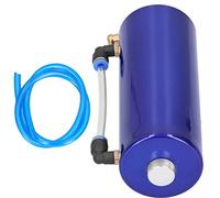 Generic Kit universale per serbatoio dell'olio, serbatoio in lega di alluminio, con accessori per applicazioni da corsa, sistema di ventilazione del basamento per motore (blu)