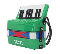 Generic La Fisarmonica per con 17 Tocca La Sua Fisarmonica Morbida e Liscia per di Color Luminose, Salva Spazio per Sviluppare i Tuoi Talenti Musicali (GREEN)